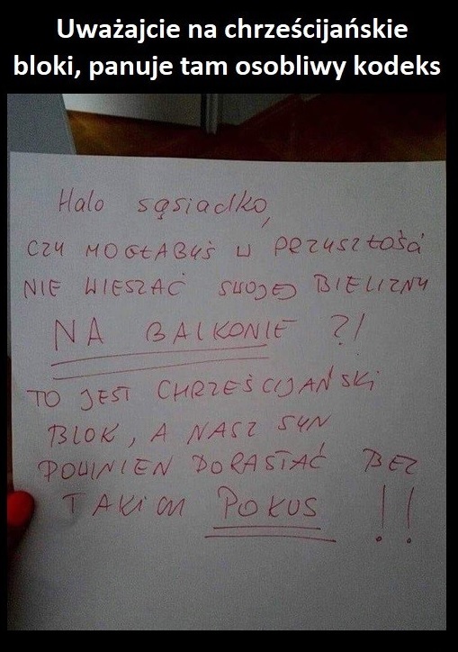 Chrześcijański blok :D