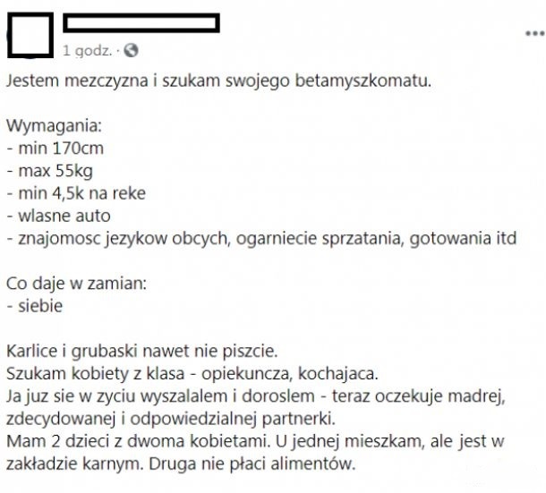 Kuszące ogłoszenie :D