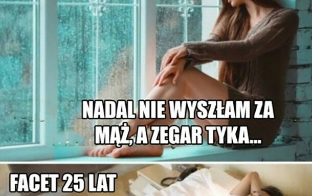 25-letnia kobieta vs 25-letni mężczyzna :D