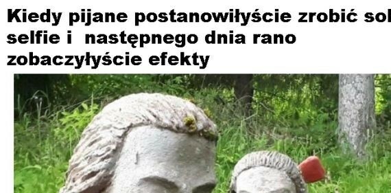 Selfie po pijaku :D
