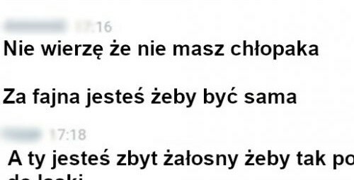 Podrywacz i bezwzględna laska :D