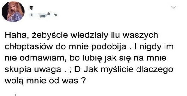 Dlaczego wolą ją? :D