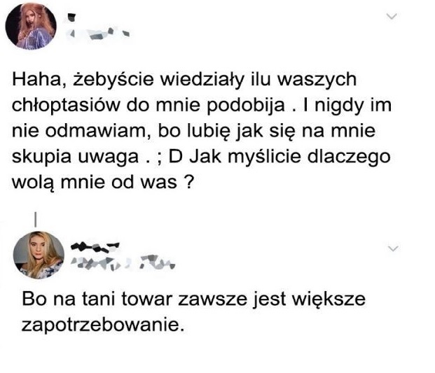 Dlaczego wolą ją? :D