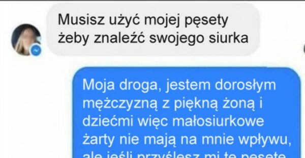 Niezła riposta :D
