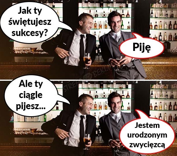 Świętowanie sukcesów :D