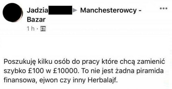 Ogłoszenie o pracę 