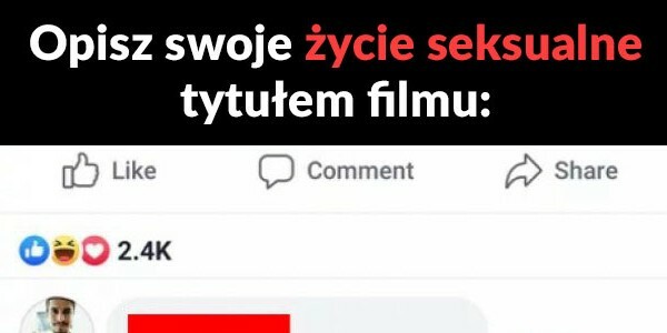 Opis życia seksualnego :D