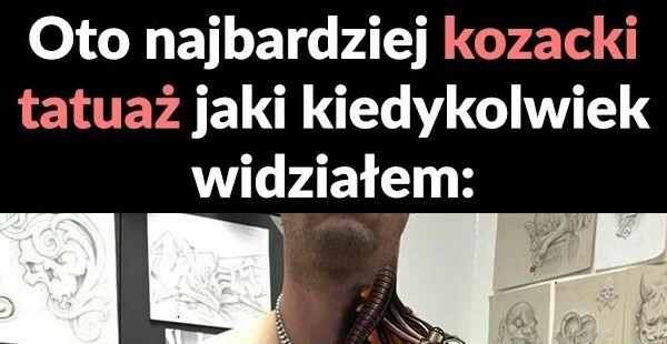 Tatuaż - dzieło sztuki :O
