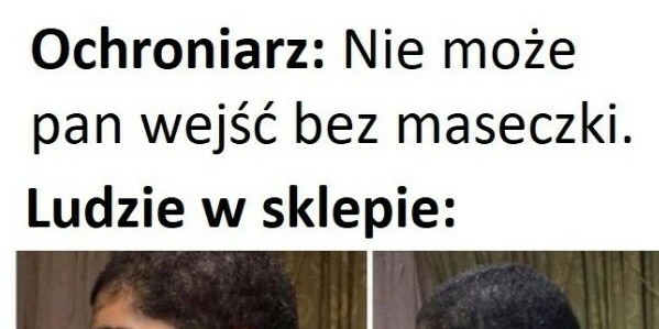 Kreatywne noszenie maseczki :D
