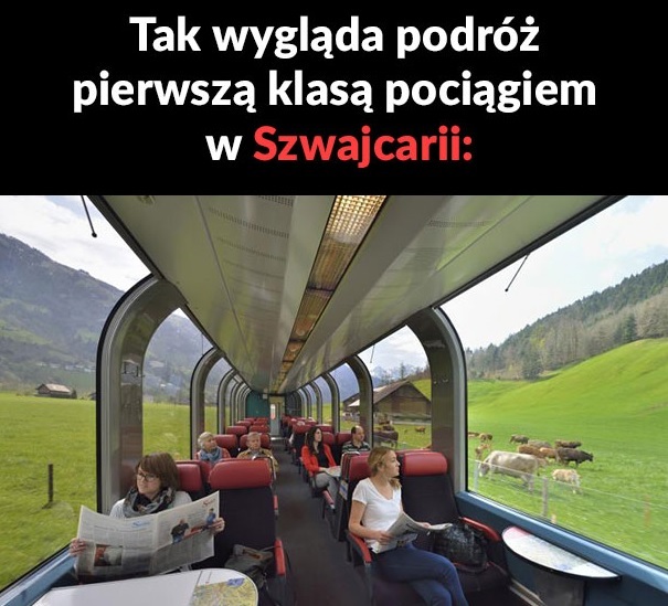 Pociągi w Szwajcarii