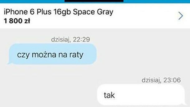 Zakup na raty :D