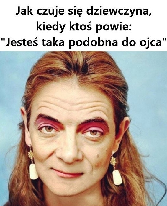 Podobieństwo do taty :D