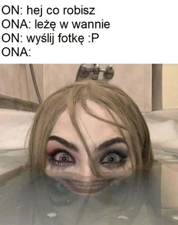 Fotka z wanny :D