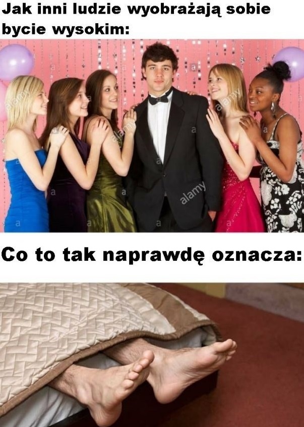 Życie wysokich :D