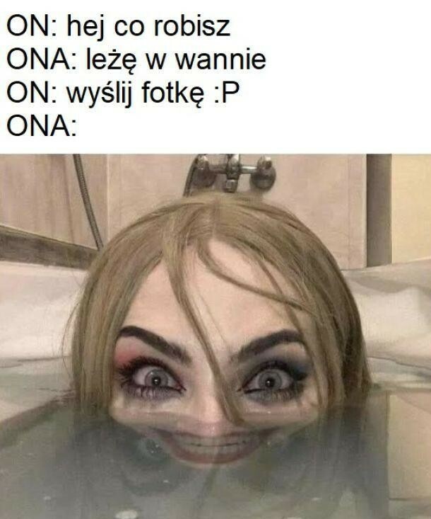 Fotka z wanny :D