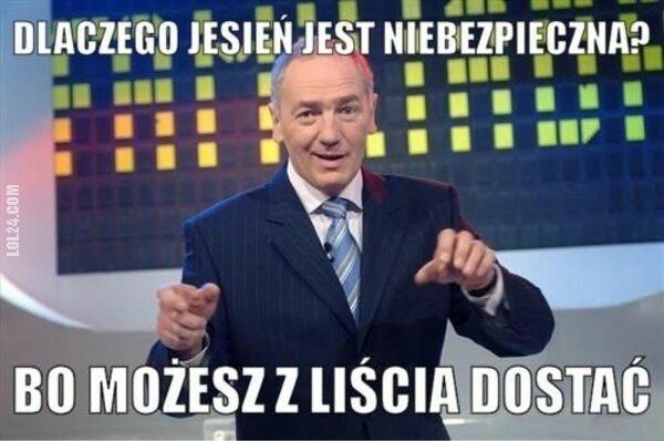 Jesienny suchar od Karola :D