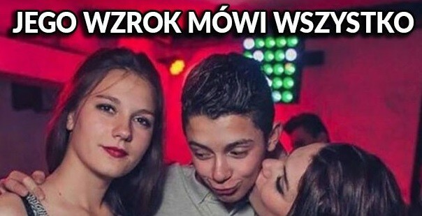 Wzrok mówiący wszystko :D