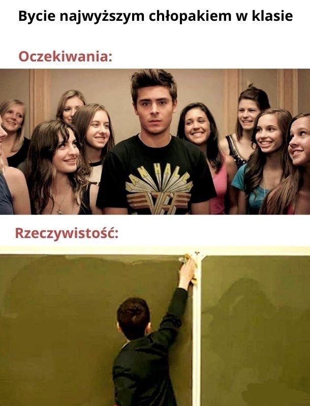 Najwyższy chłopak w klasie
