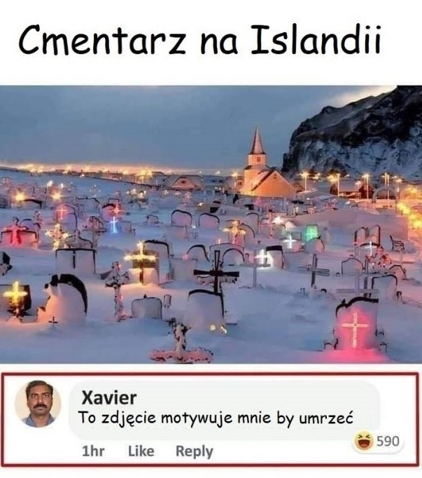 Cmentarz na Islandii