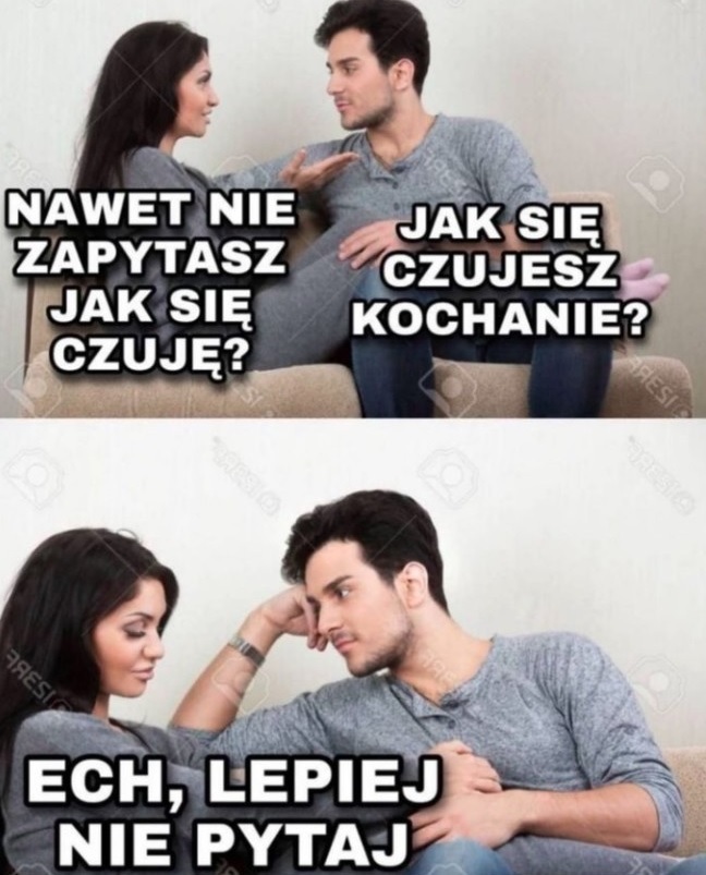 Typowa rozmowa pary :D