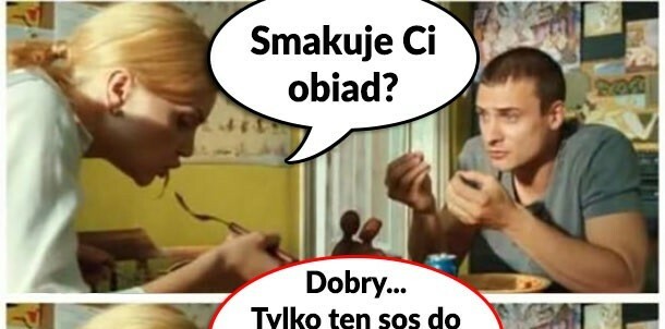 Rozmowy przy obiedzie :D