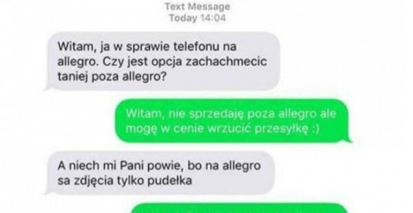 Kolejna perełka negocjacyjna :D