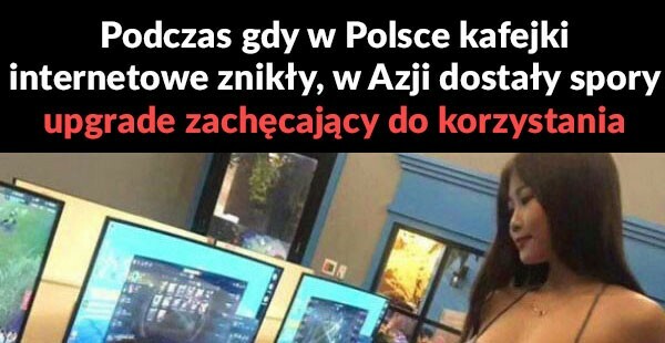 Azjatyckie kafejki internetowe 