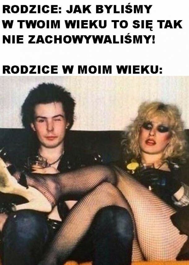 Rodzice w moim wieku :D
