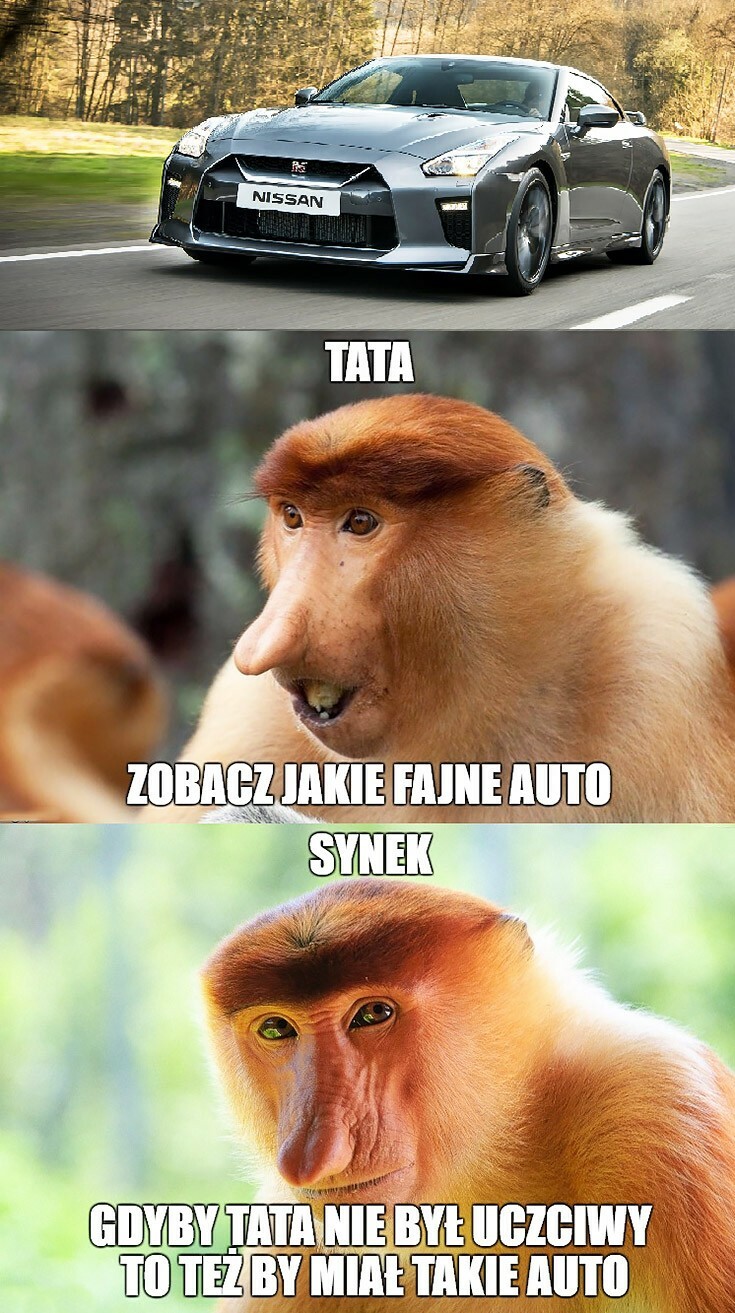 Tate, zobacz jakie fajne auto! 