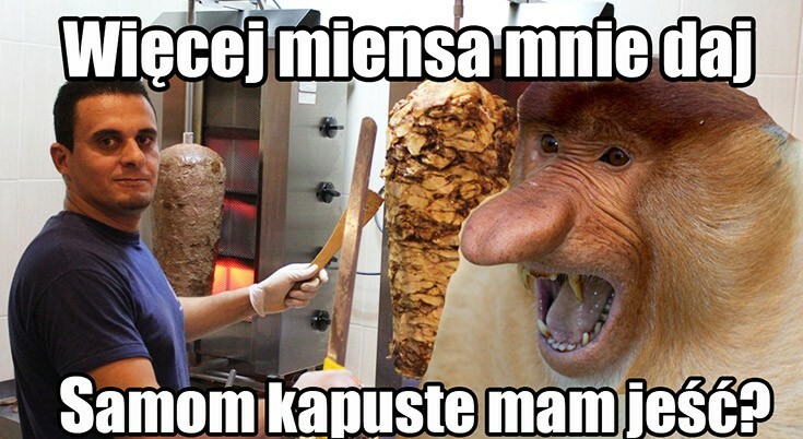 Janusz na kebabie :D