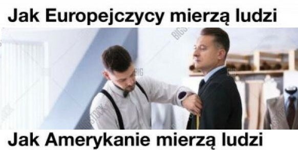 Mierzenie ludzi w USA :D