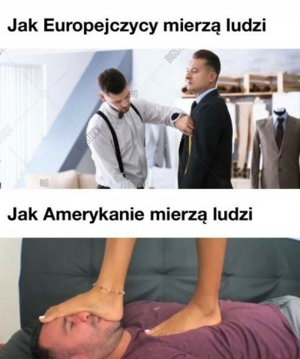 Mierzenie ludzi w USA :D
