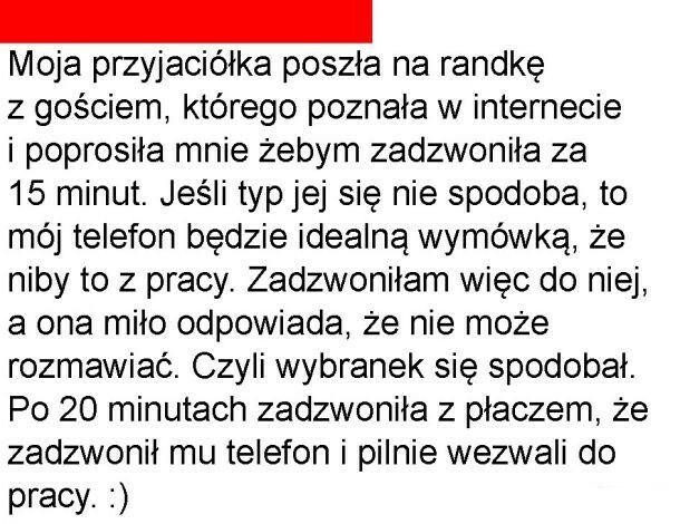 Takiego obrotu spraw nie przewidziała :O