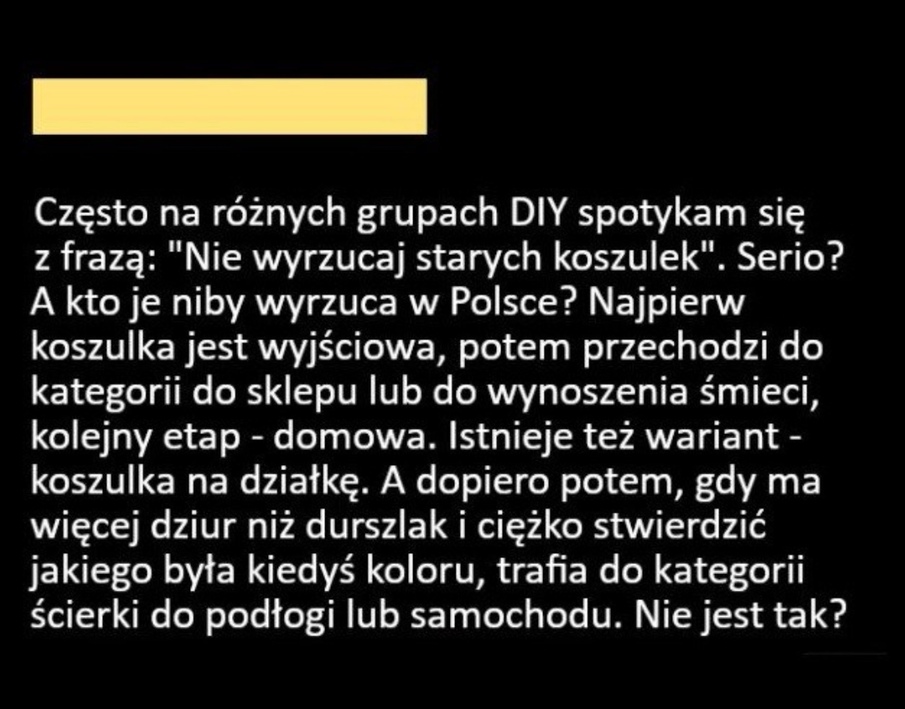Stare koszulki w Polsce