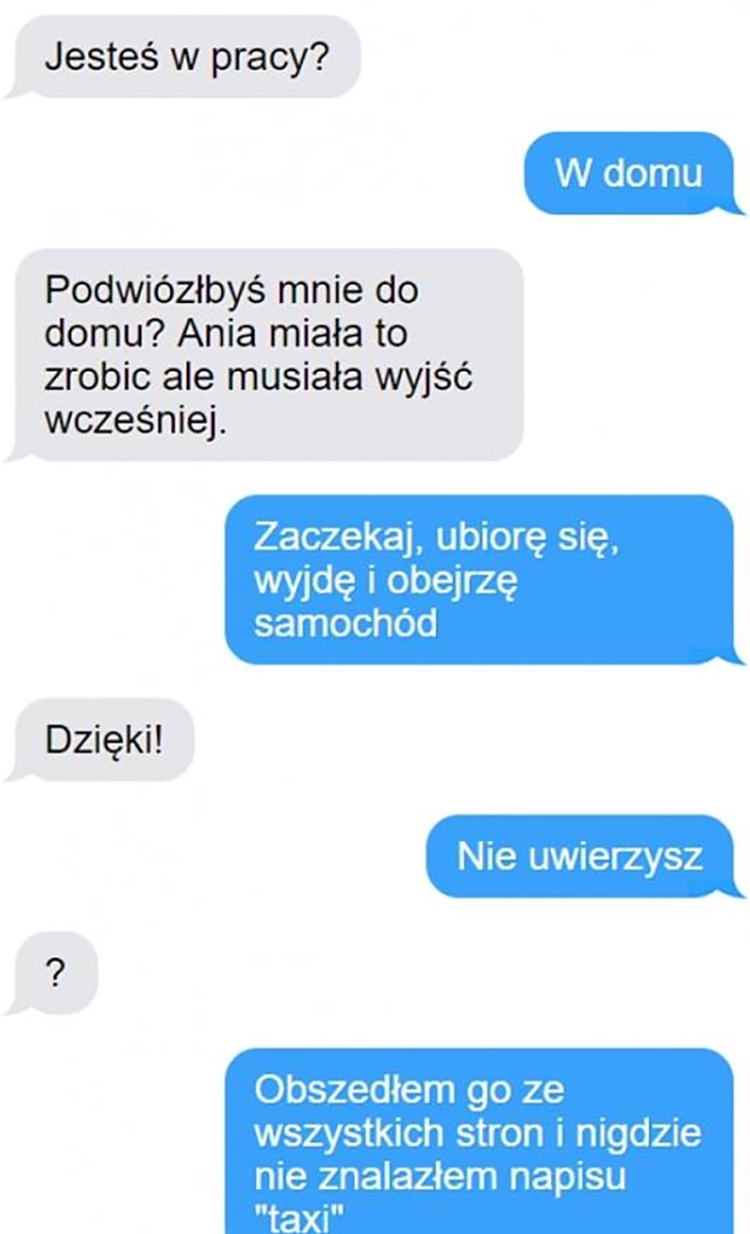 Podwózka do domu
