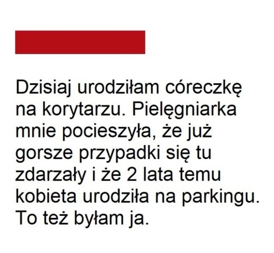 Nietypowy poród 