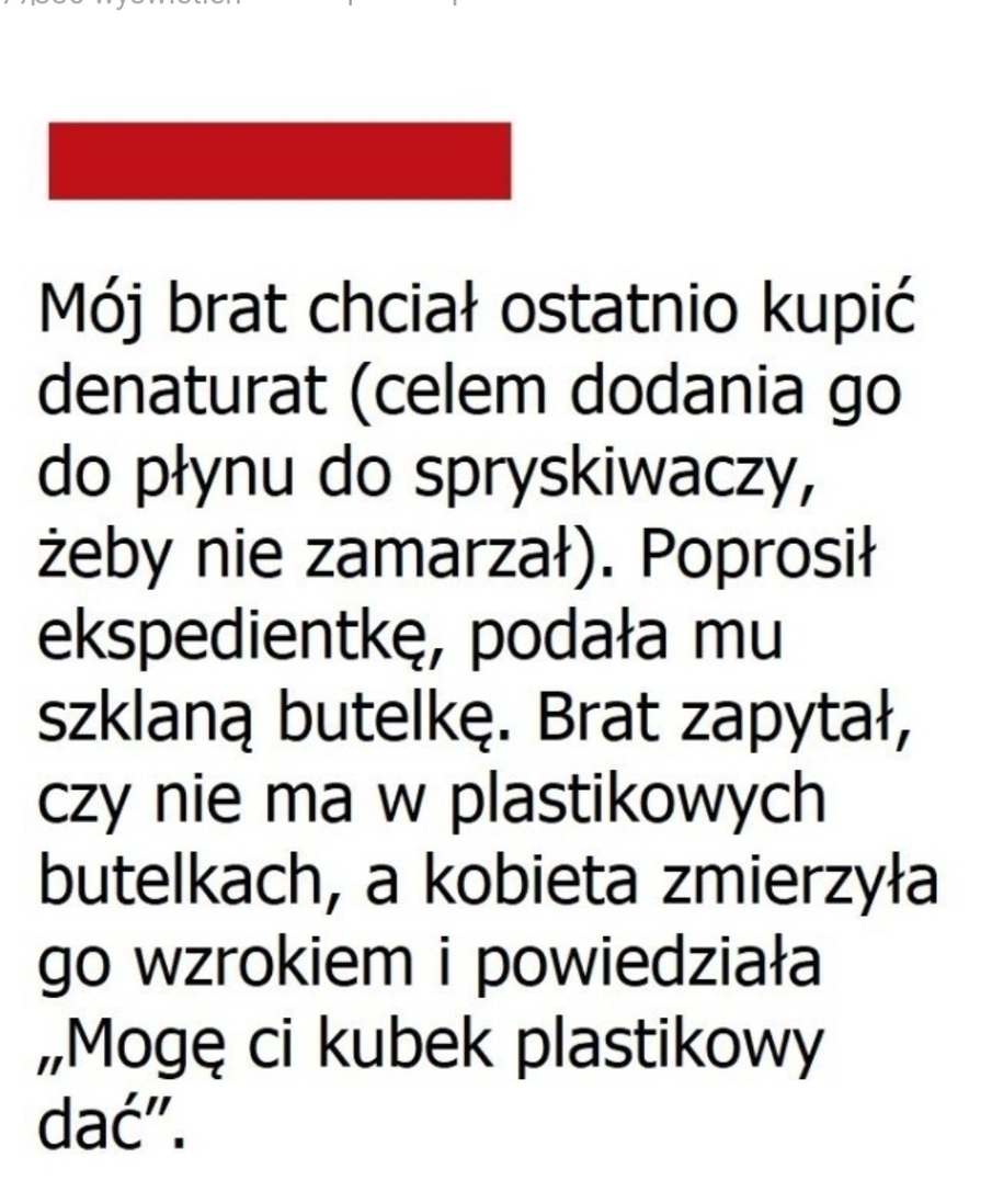 Takiej odpowiedzi się nie spodziewał 