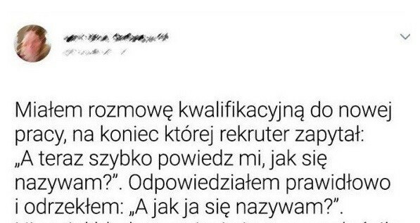 Rozmowa o pracę 