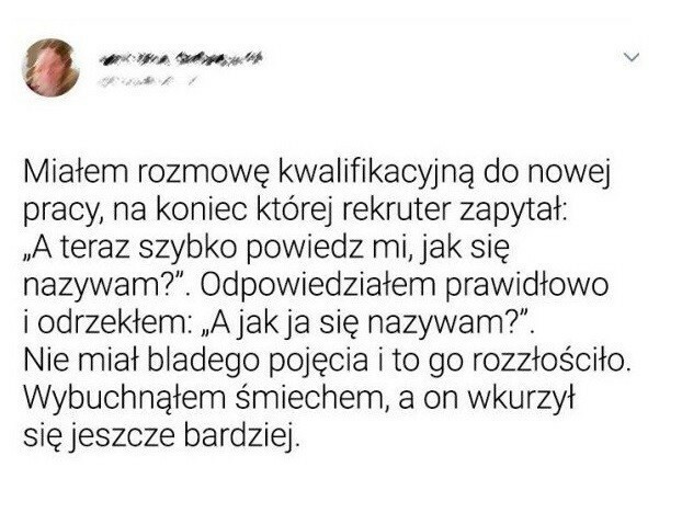 Rozmowa o pracę 