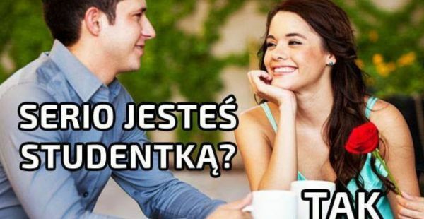 Studentka na serio