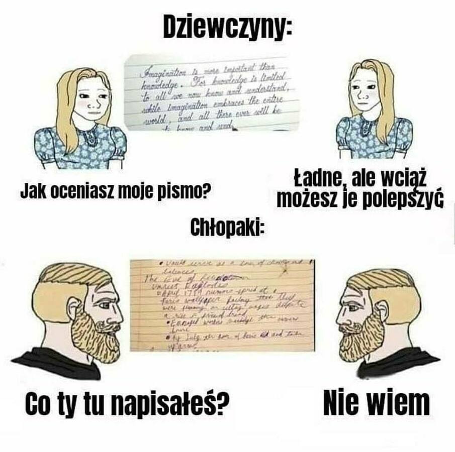 Dziewczyny vs Chłopaki