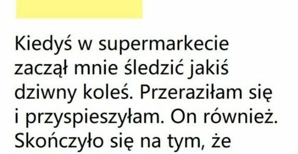 Pogoń w supermarkecie