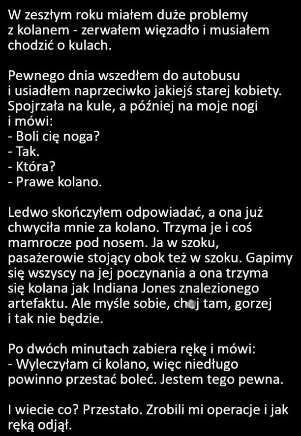 Problem z kolanem
