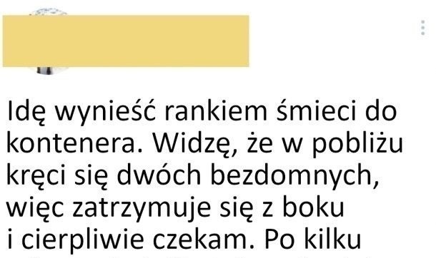 Spotkanie przy śmietniku :D