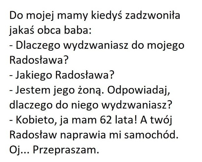 Awantura o Radosława :D