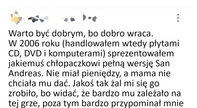 Dobro wraca. Oto dowód!