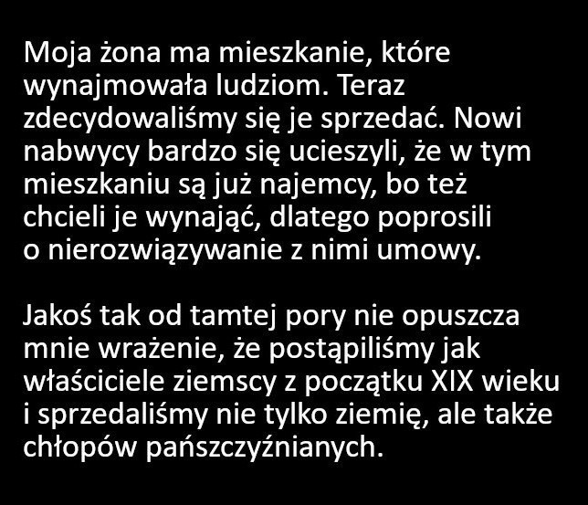 Wynajem mieszkania