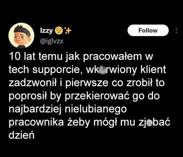 Praca na supporcie :D