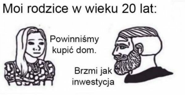 Moi rodzice vs ja w wieku 20 lat