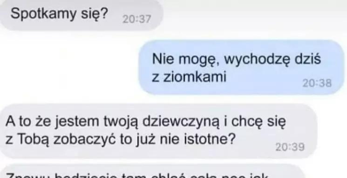 Ważne, że w końcu odpisał :D
